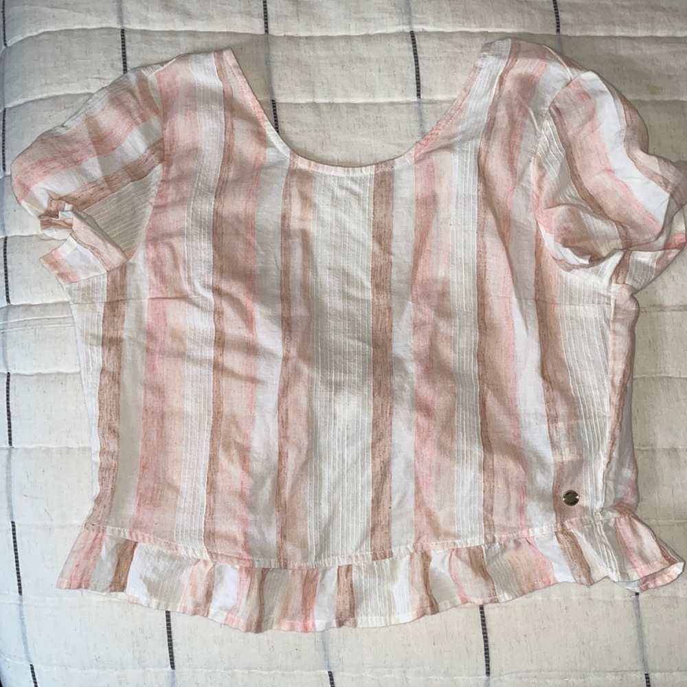 Roxy Ghost Away Tie Shirt